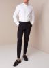 Profuomo Royall Twill No 6 slim fit overhemd met extra lange mouw in wit online kopen