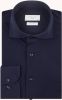 Profuomo The knitted shirt slim fit overhemd van piqué, katoen online kopen