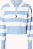 Tommy Hilfiger Oversized trui met polokraag en streepprint online kopen