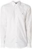 Tommy Hilfiger Witte Casual Overhemd Core Stretch Slim Oxford Shirt online kopen