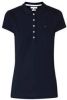 Tommy Hilfiger Poloshirt HERITAGE SHORT SLEEVE SLIM POLO met merklabel op borsthoogte online kopen