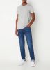 Tommy Hilfiger Core Stretch Slim Fit T Shirt ronde hals grijs, Effen online kopen