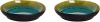 Palmer Bord diep Lotus 21 cm Zwart Turquoise Stoneware 2 stuk(s ) online kopen
