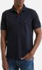 Tommy Hilfiger regular fit polo met biologisch katoen donkerblauw online kopen