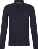 Hugo Boss men casual(orange)polo lange mouw passerby 10242645 01 50472681/404 online kopen