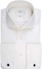 Profuomo Originale Slim Fit Gala shirt gebroken wit, Effen online kopen