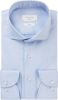 Profuomo overhemd mouwlengte 7 lichtblauw effen katoen slim fit online kopen