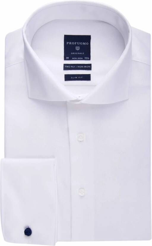 Profuomo Business hemd lange mouw cutaway sf dc white pp0h0a025/2 online kopen