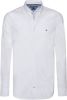 Tommy Hilfiger Witte Casual Overhemd Core Stretch Slim Oxford Shirt online kopen