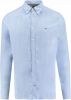 Tommy Hilfiger Blauwe Casual Overhemd Core Stretch Slim Oxford Shirt online kopen