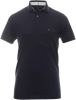 Tommy Hilfiger regular fit polo met biologisch katoen donkerblauw online kopen