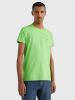 Tommy Hilfiger Slim Fit T Shirt ronde hals groen, Effen online kopen