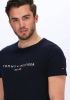 Tommy Hilfiger T shirt van biologisch katoen met logoborduring online kopen