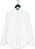 Tommy Hilfiger Witte Casual Overhemd Core Stretch Slim Oxford Shirt online kopen