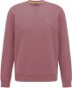 Hugo Boss trui Westart met ronde hals zalmroze online kopen
