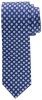 Profuomo stropdas blauw bloem motief zijde ONE SIZE online kopen