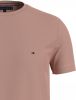 Tommy Hilfiger Slim Fit T Shirt ronde hals, Effen online kopen