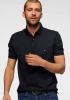 Tommy Hilfiger regular fit polo met biologisch katoen donkerblauw online kopen