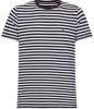 Tommy Hilfiger gestreept T-shirt met biologisch katoen donkerblauw online kopen