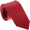 OLYMP Slim Krawatte Slanke stropdas donkerrood, Motief online kopen
