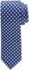 Profuomo stropdas blauw bloem motief zijde ONE SIZE online kopen