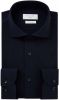 Profuomo The knitted shirt slim fit overhemd van piqué, katoen online kopen