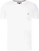 Tommy Hilfiger Core Stretch Slim Fit T Shirt ronde hals grijs, Effen online kopen