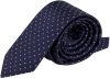 OLYMP Slim Krawatte Slanke stropdas donkerblauw, Motief online kopen