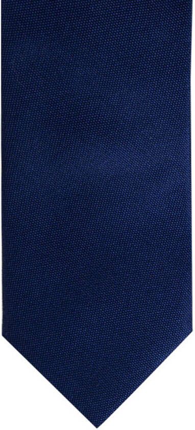 Profuomo smalle stropdas donkerblauw oxford ONE SIZE online kopen