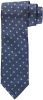 Profuomo Blue/gray zijden/linnen stropdas online kopen