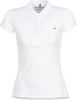 Tommy Hilfiger Poloshirt HERITAGE SHORT SLEEVE SLIM POLO met merklabel op borsthoogte online kopen