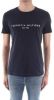 Tommy Hilfiger T shirt van biologisch katoen met logoborduring online kopen