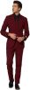 Opposuits Verkleedpak Blazing Burgundy Polyester Bordeaux online kopen