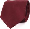 Profuomo stropdas bordeaux oxford zijde ONE SIZE online kopen