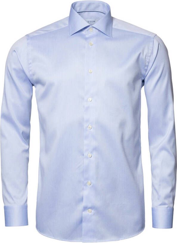 Eton Strijkvrij regular fit overhemd met wide spread kraag online kopen