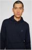 Hugo Boss Sweatshirt met katoenen katoen Franse Terry met patch met baas Wetalk Mens Logo 50468445 Dark Blue , Blauw, Heren online kopen