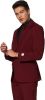 Opposuits Verkleedpak Blazing Burgundy Polyester Bordeaux online kopen