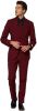 Opposuits Verkleedpak Blazing Burgundy Polyester Bordeaux online kopen