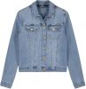 Summum 1s1062 5082 basic denim jacket twill stretch denim. online kopen