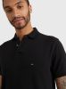 Tommy Hilfiger regular fit polo met biologisch katoen donkerblauw online kopen