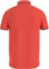 Tommy Hilfiger Polo tipped slim fit hawaiian coral(mw0mw16054 xmv ) online kopen