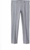 Mango Man geruite skinny pantalon van gerecycled polyester grijs online kopen