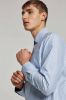 SELECTED HOMME gestreept slim fit overhemd SLHNEW MARK lichtblauw/wit online kopen