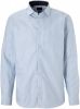 SELECTED HOMME gestreept slim fit overhemd SLHNEW MARK lichtblauw/wit online kopen