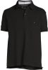 Tommy Hilfiger regular fit polo met biologisch katoen donkerblauw online kopen